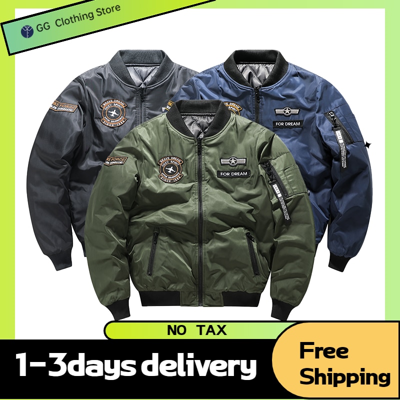 Man black winter new Male men Clothing bomber coat racing motorcycle Clothes luxury tactical garments military jackets 2023