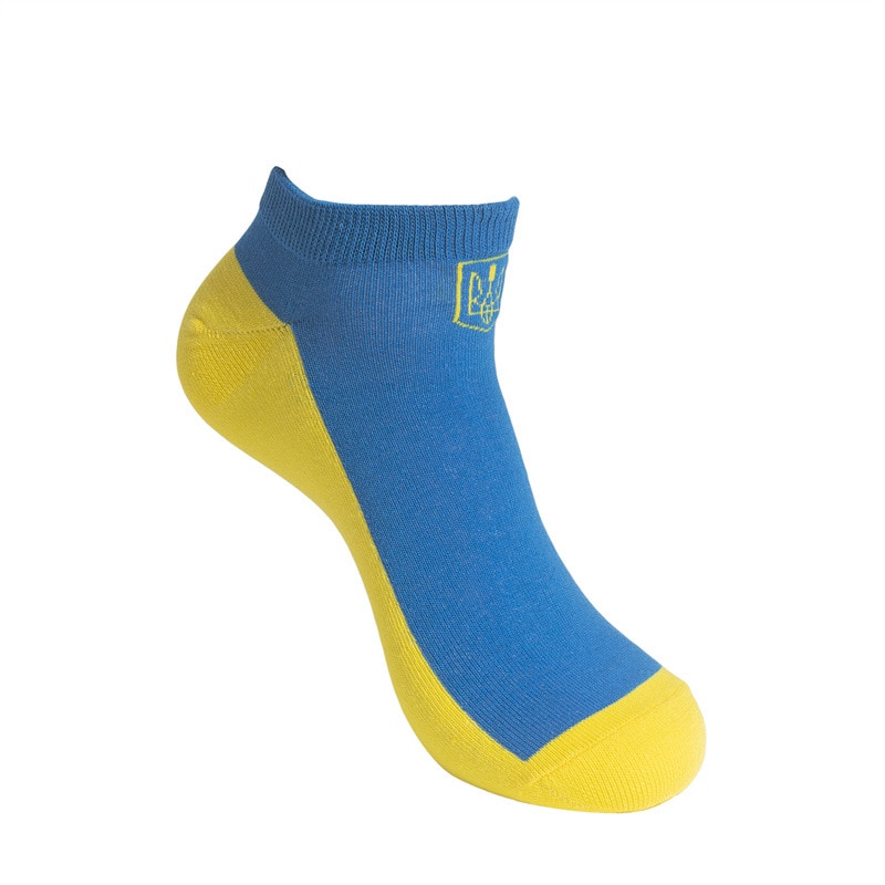 New Ukrain Flag Man&Woman Socks Crew Casual Fashion Cotton Sox Novelty Ukraine Logo Spring Autumn Summer Ankle Sock High Qua