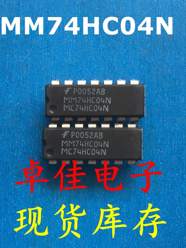 30pcs original new in stock MM74HC04N`