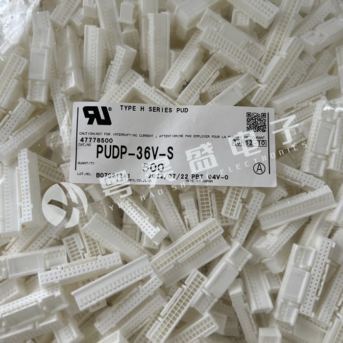 30pcs original new Connector PUDP-36V-S 36PIN rubber shell 2.0mm spacing