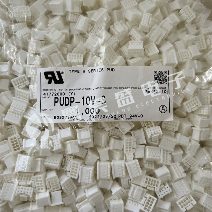 30pcs original new Connector PUDP-10V-S 10PIN rubber shell 2.0mm spacing