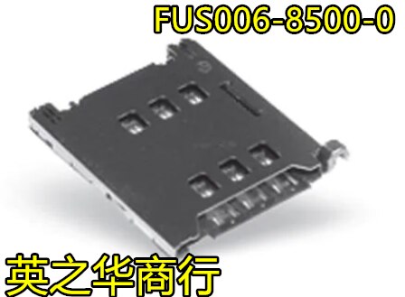 10pcs original new FUS006-8500-0 MICRO SIM card holder card slot