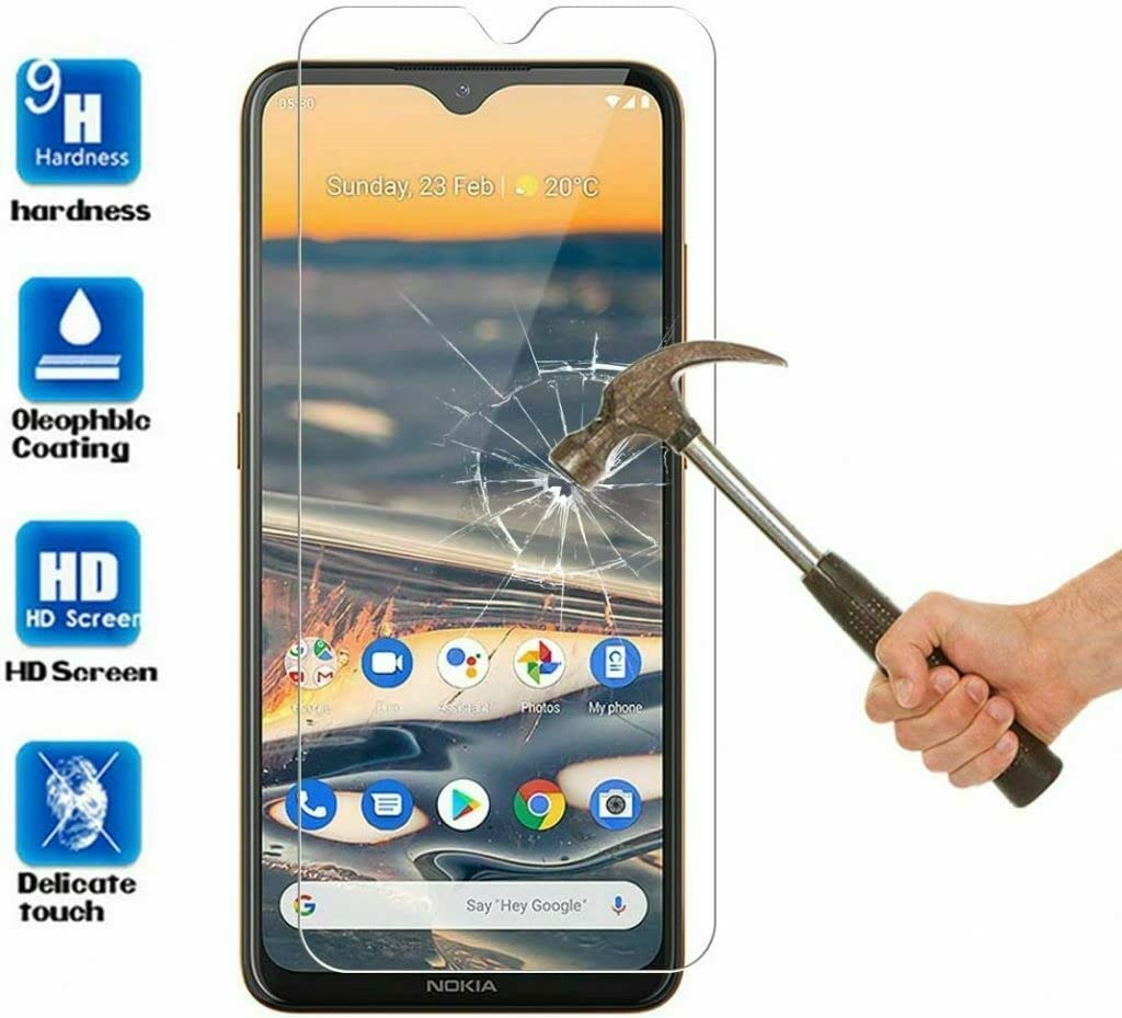 For Nokia C31 G400 C21 G21 G11 C30 G50 2.4 1.4 C20 C10 G20 G10 G300 Plus Tempered Glass 9H 2.5D Screen Protector Protection Film