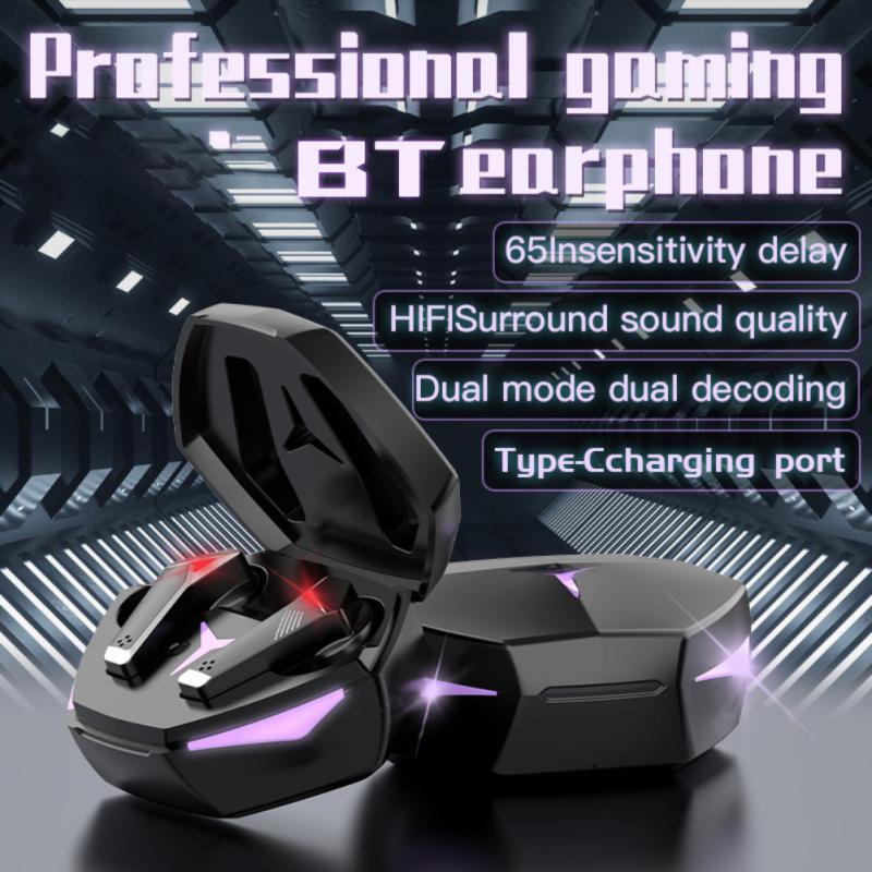 Noise Reduction Headset Sports Gaming Headsets Waterproof Wiht Microphone Earphones For Xiaomi TWS Low Latency Headphones Sports