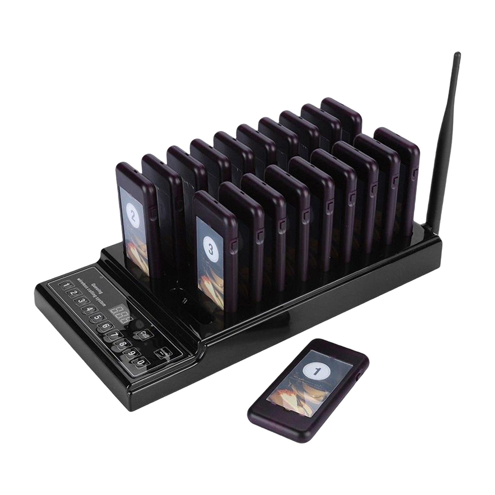Pagers for Restaurants 20 Pagers Waiting System Social Distancing Keeping Restaurant Pager for Nursery Coffee Shop eat Truck