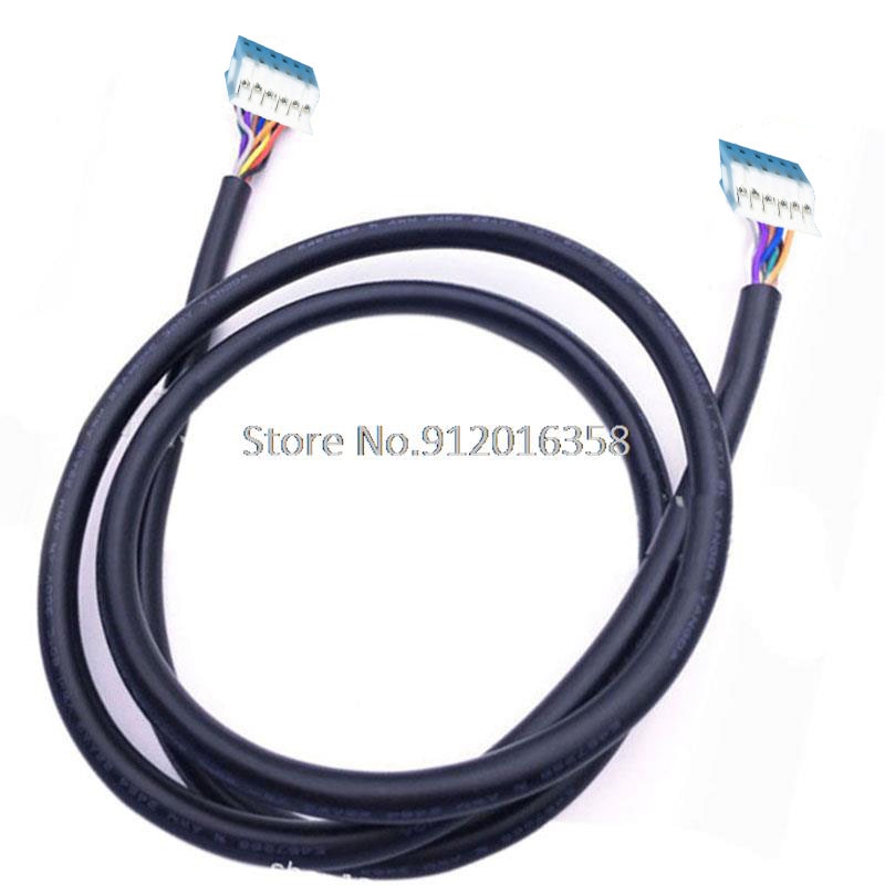 24AWG 100CM RVV 2464 PHD2.0 2.0mm Pitch PHD PHDR-8VS PHDR-10VS PHDR-12VS Wire Harness 2.0MM pitch double head customization made