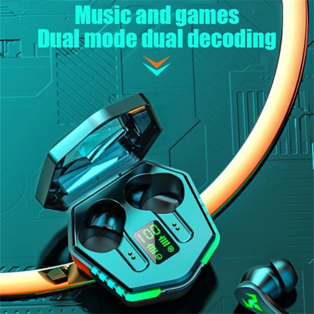 Tws Headset One-button Control Binaural Call Gaming Earphones Waterproof 8d Stereo Earbuds Bluetooth Wireless Headphones