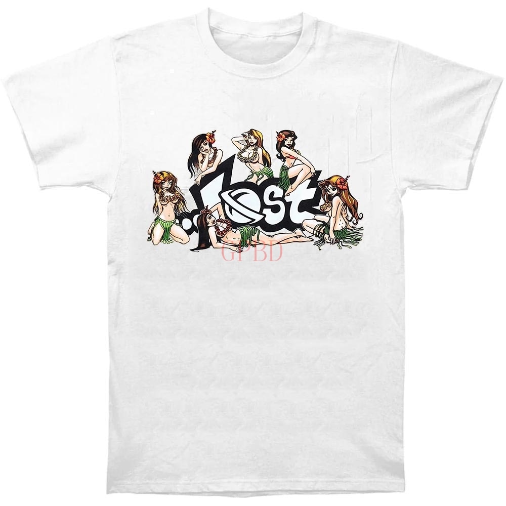 Brand new deadstock vintage 90s LOST Enterprises Lost girls surf tee T shirt