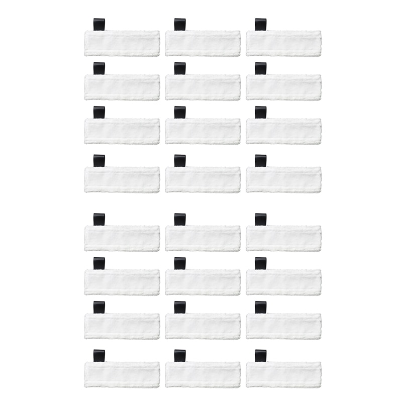24Pcs For Karcher Mop Cloth SC2 SC3 SC4 SC5 Steam Mop Cloth Cover Cleaning Pad