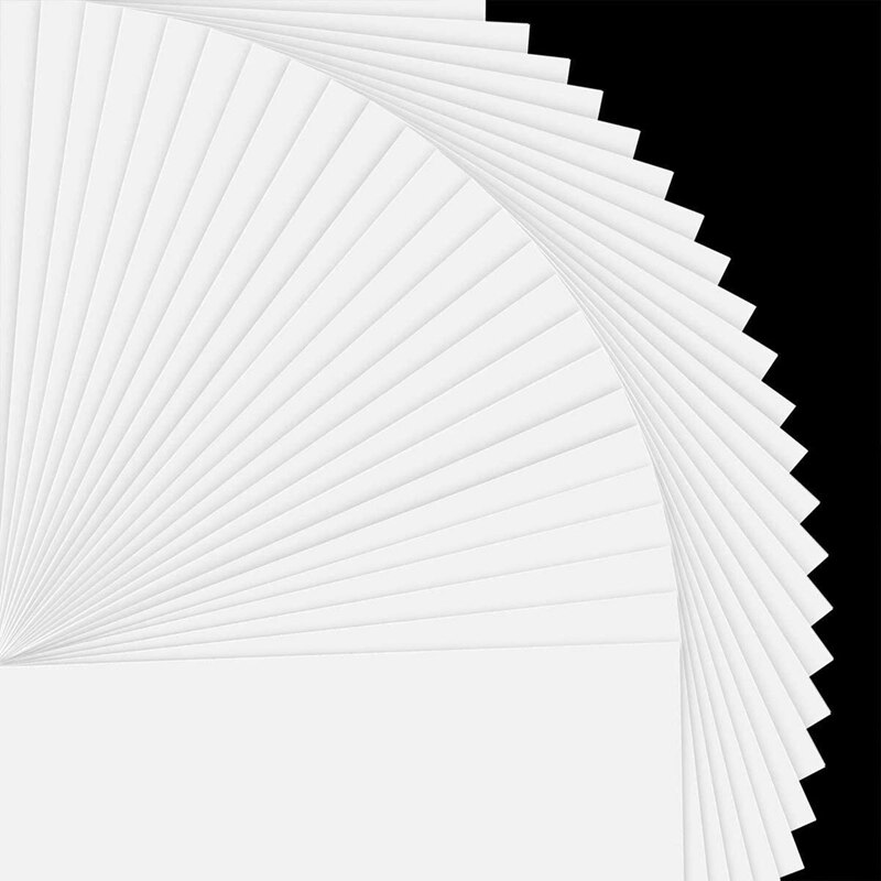 Premium Printable Waterproof Vinyl Sticker Paper For Inkjet And Printer 210X280mm 60 Sheets Matte White Decal Paper