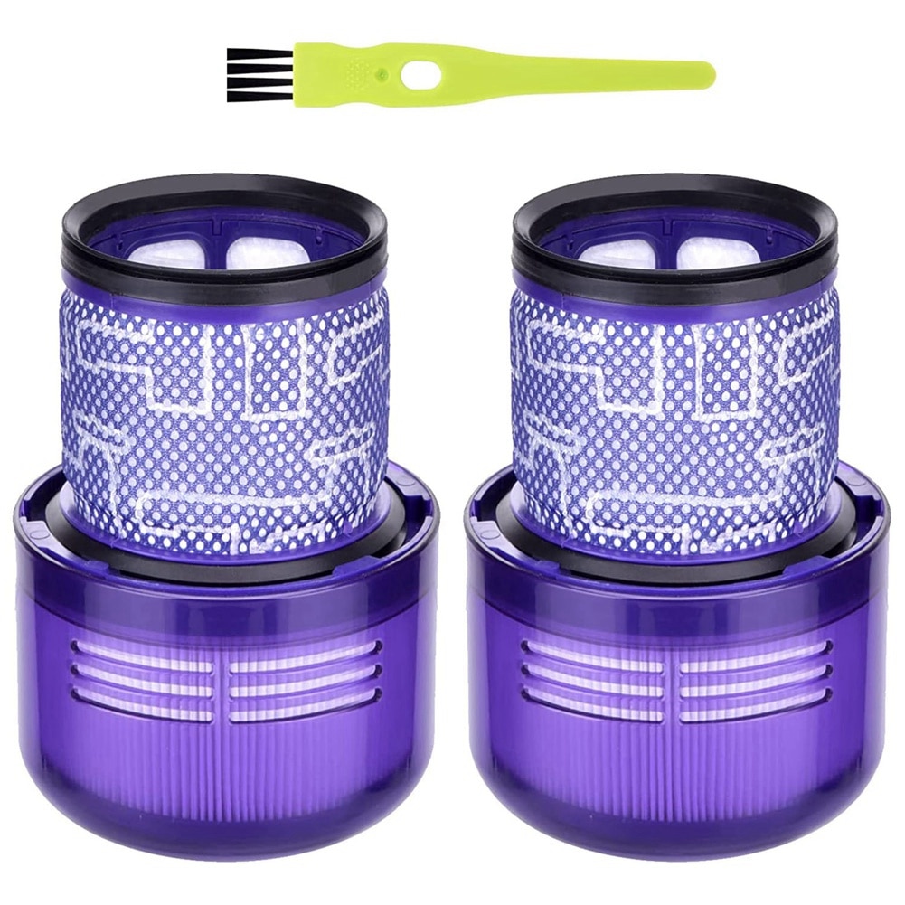 2Pack V11 Filter Replacement for Dyson Cordless Vacuum Vacuum Filters Replacement Parts Compare to Part 970013-02