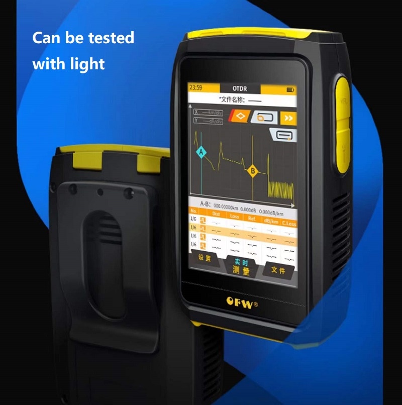 Multi-in-1 OTDR Collection 1550nm 20dB 80km Fiber Tester Stable light source SGOT40 Optical Time Domain Reflectometer VFL