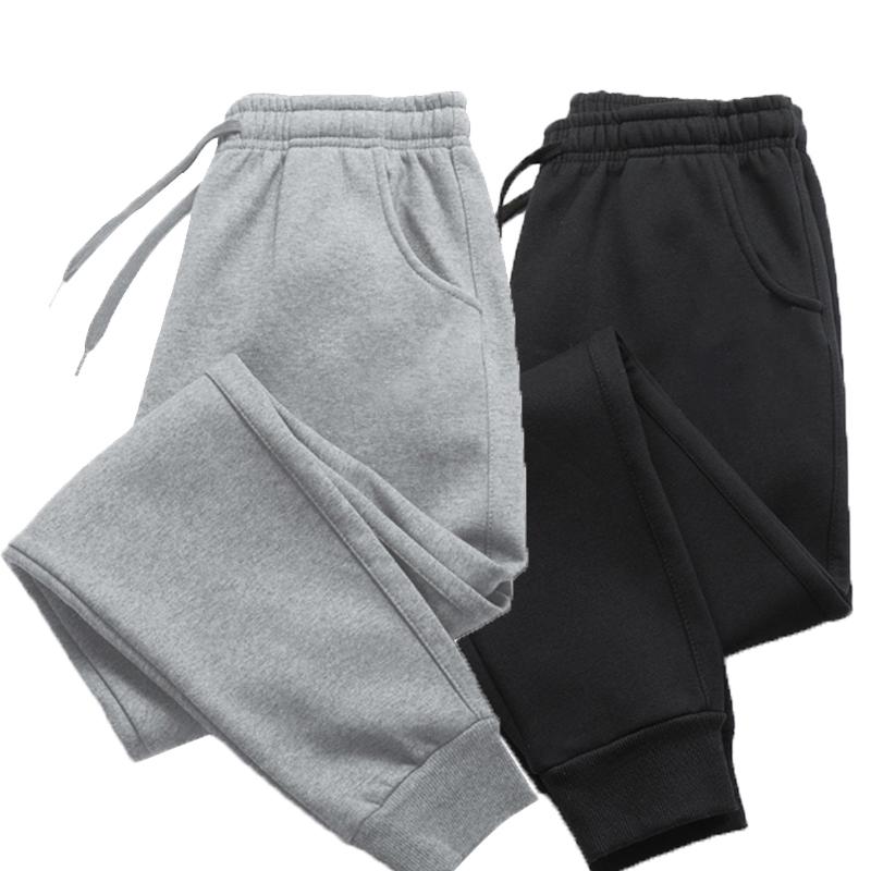 Men's Women's Long Pants Autumn and Winter New Long Pants Mens Casual Fleece Sweatpants Soft Sports Pants Jogging Pant
