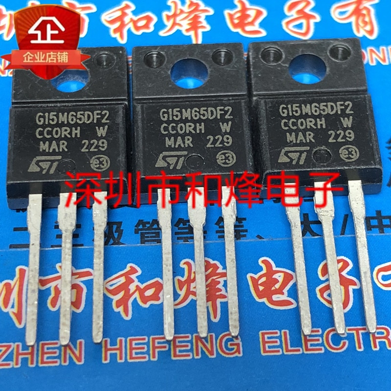 30pcs original new STGF15M65DF2 G15M65DF2