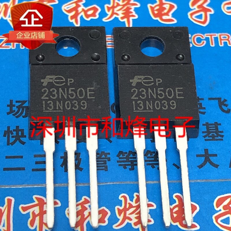 30pcs original new 23N50E FMV23N50E FET TO-220F 500V 23A