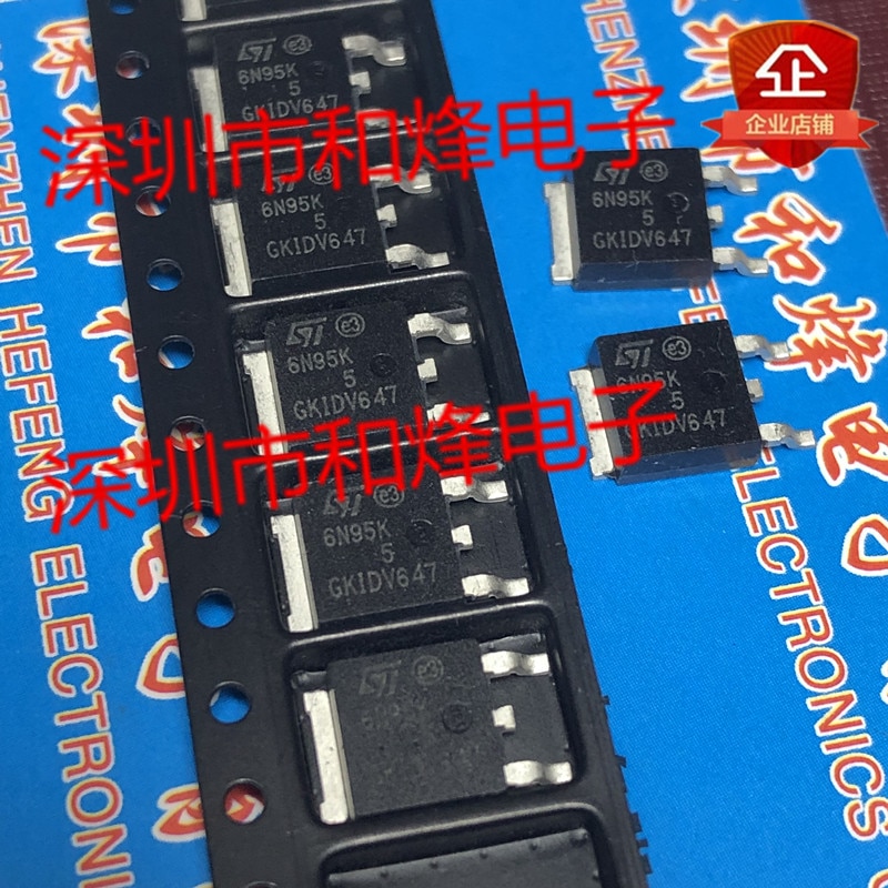 30pcs original new 6N95K5 STD6N95K5 TO-252 950V 9A