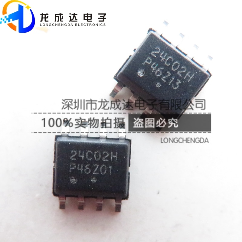 20pcs original new CAT24C02WI-GT3A screen printing 24C02H SOP-8 memory chip