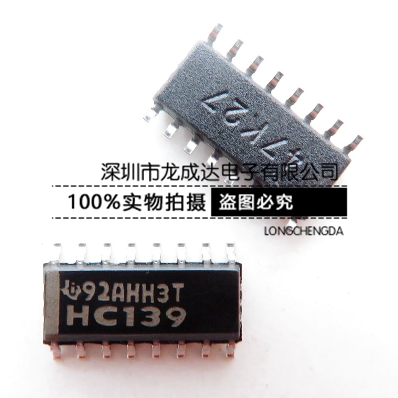 30pcs original new SN74HC139DR 74HC139D HC139 SOP16 decoder