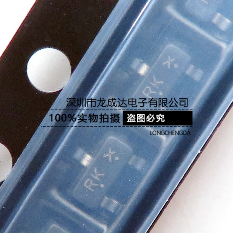 30pcs original new 2N7002K L2N7002KLT1G SOT23 screen printing RK