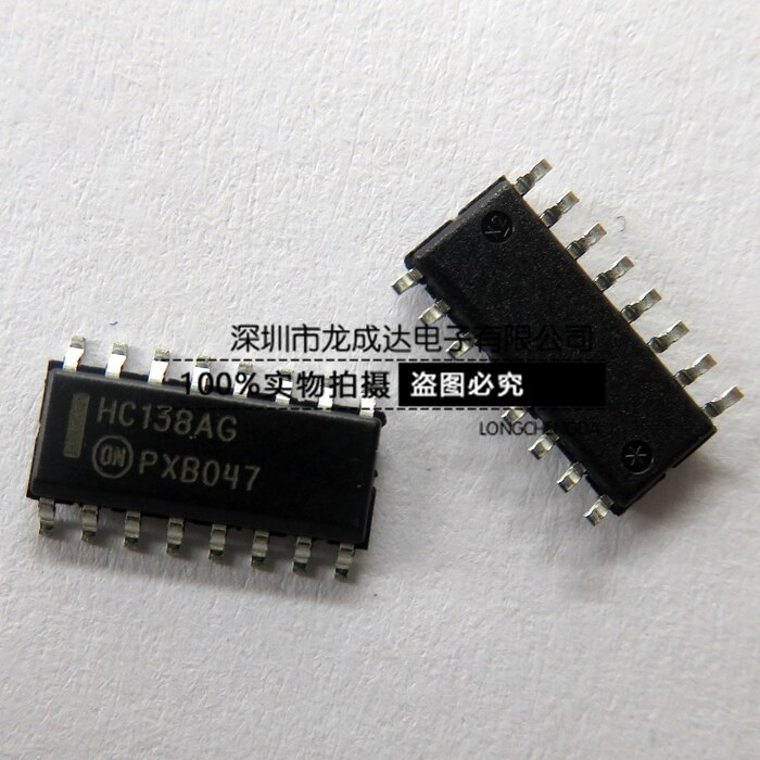 30pcs original new MC74HC138ADG screen printing HC138AG IC decoder logic chip