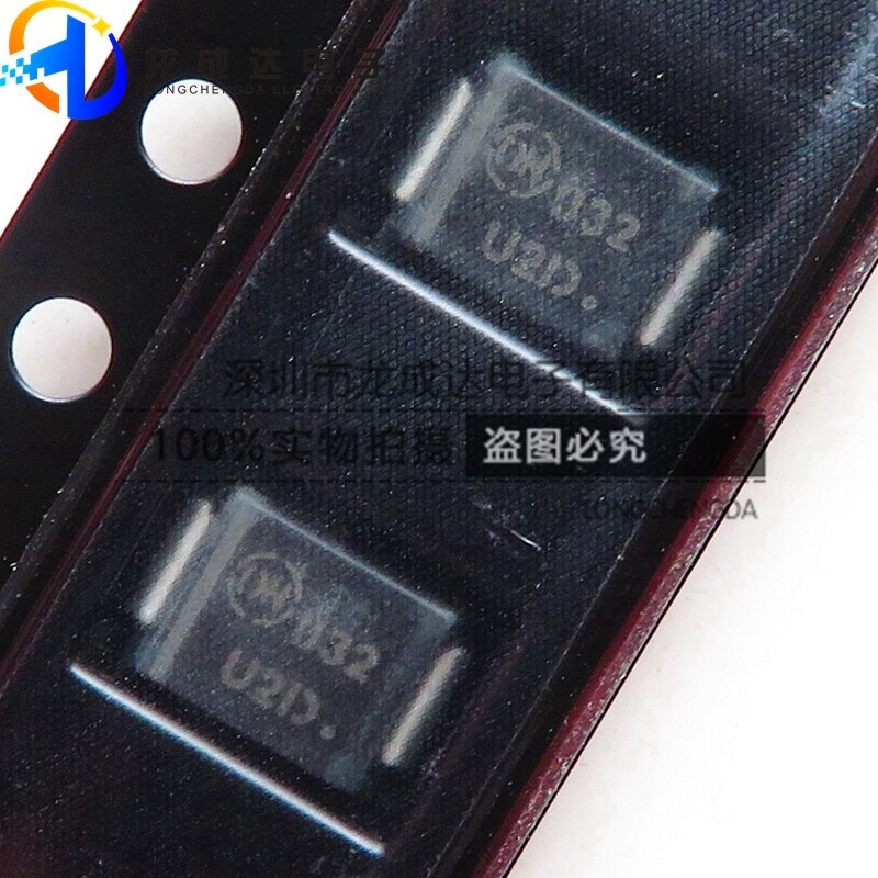 30pcs original new fast recovery diode MURS220T3G screen printing U2D SMB DO-214AA 2A 200V