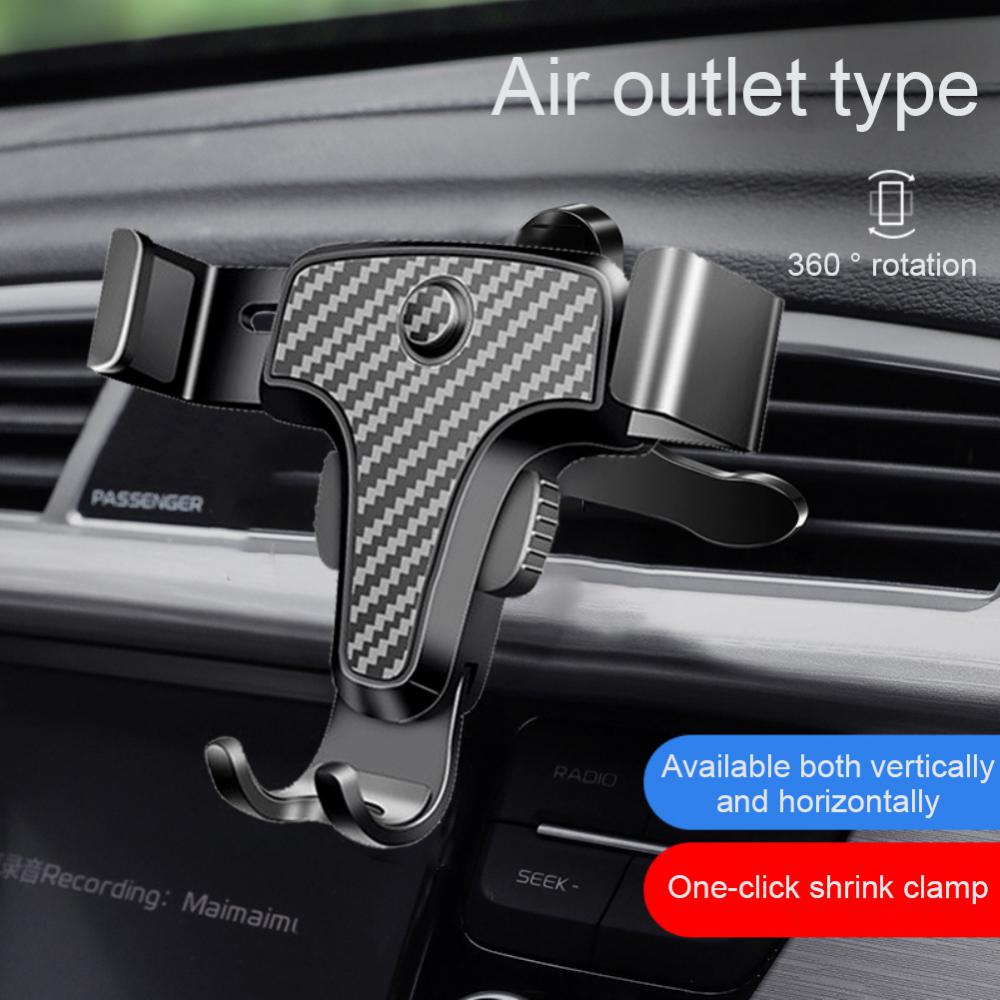 Car Air Outlet Mobile Phone Holder Car Mobile Phone Holder Hands-free Suction Cup Holder Navigation Mobile Phone Holder