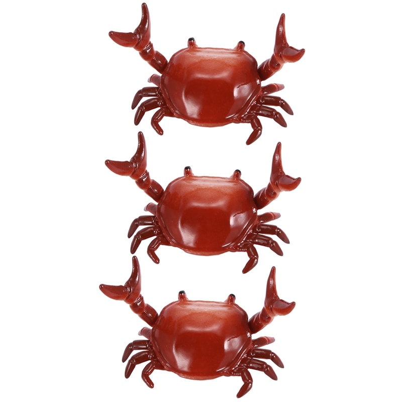 3X New Japanese Creative Cute Crab Pen Holder Weightlifting Crabs Penholder Bracket Storage Rack Gift Stationery