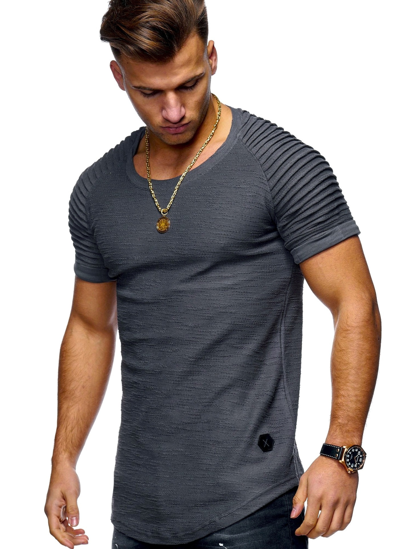 1541 NEW soft running shirts summer men's comfortable