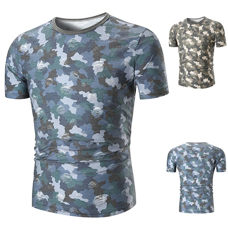 2043- NEW BIG Short-sleeved t-shirt men's
