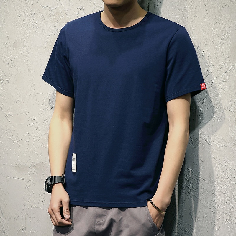 2317-Summer latest design men's short-sleeved casual sports T-shirt 2021