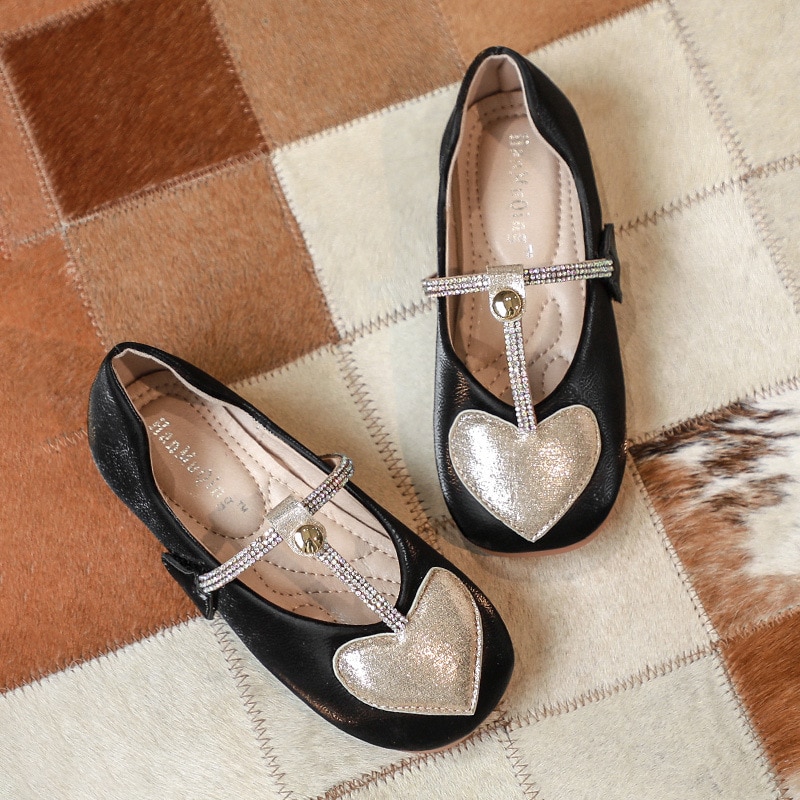 2023 Four Seasons Fashion Style toddler shoes Soft Sole Children flat shoe ballerina shoes girls Simplicity Flat for Kids