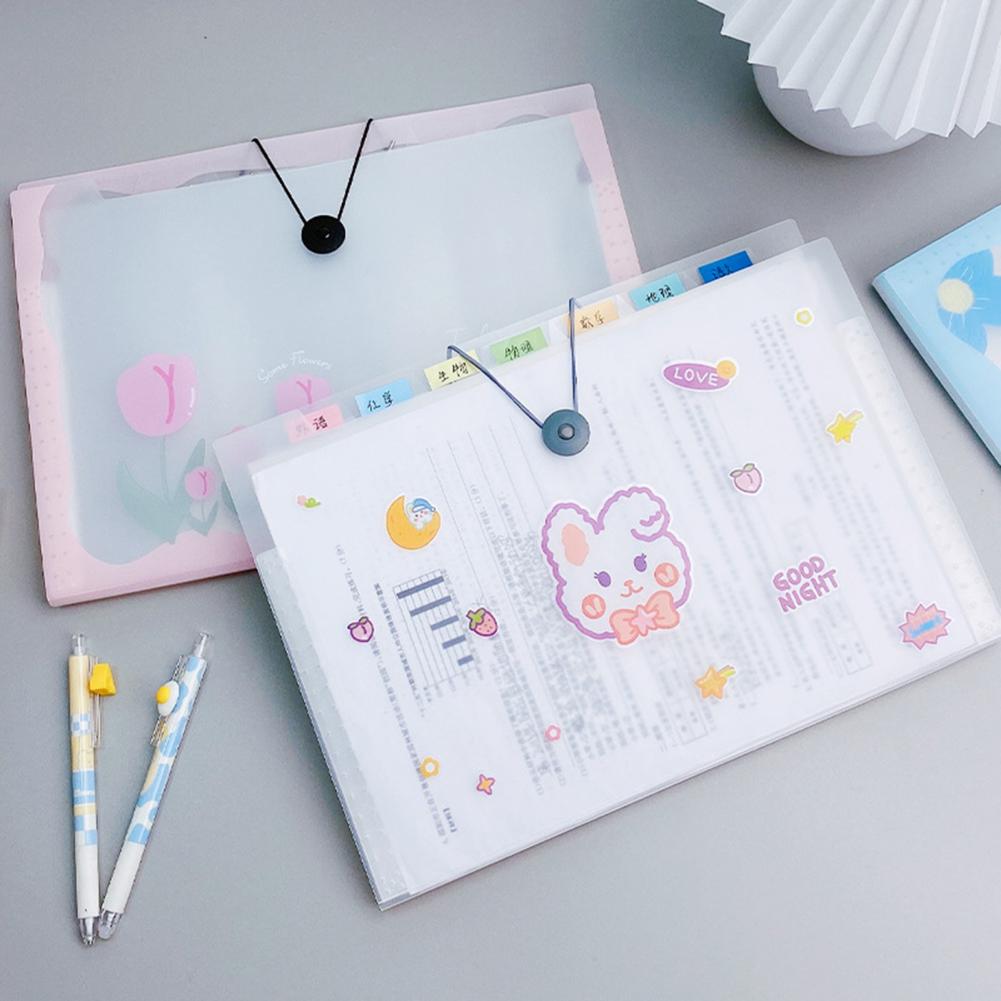 File Organizer Wear Resistant Space-saving Multipurpose Expanding File Folder Document Holder Stationery Supplies