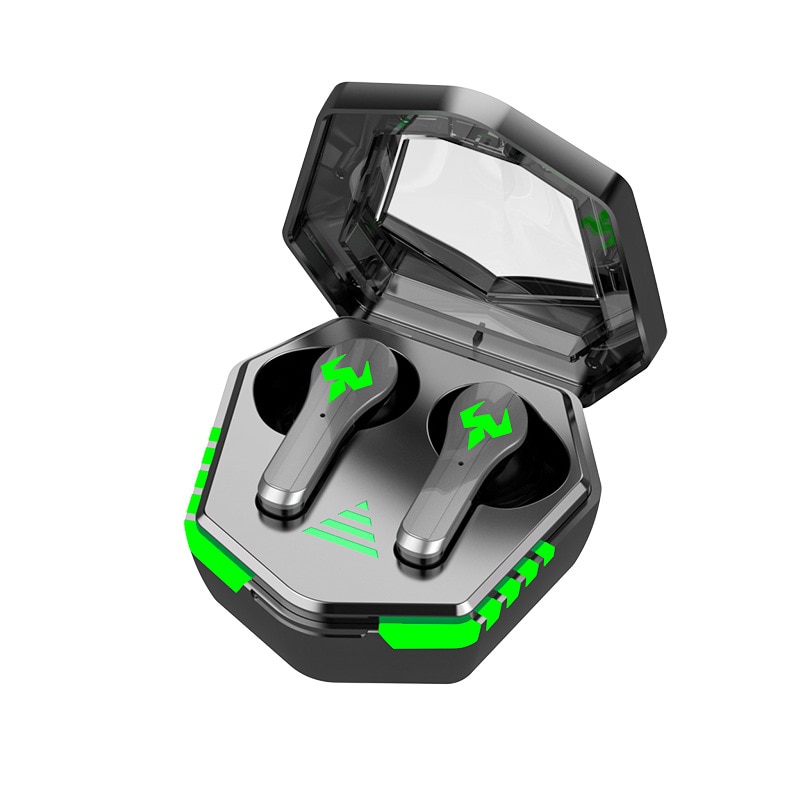 2023 New Wireless TWS Bluetooth 5.2 Gaming Earphone Low Latency Noise Canceling Headset Sports Music Headphones with Microphone