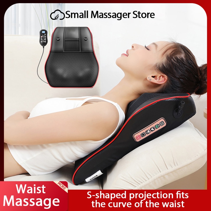 Waist Massage Upgrade Full-body Multifunctional Heating Massage Massage Massage Massage Cushion To Relieve Muscle Soreness Car