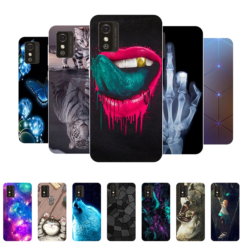 Case for ZTE Blade L9 Funda Cartoon Printing Soft Silicone Cover for ZTE Blade L9 Phone Case BladeL9 L 9 Bumper