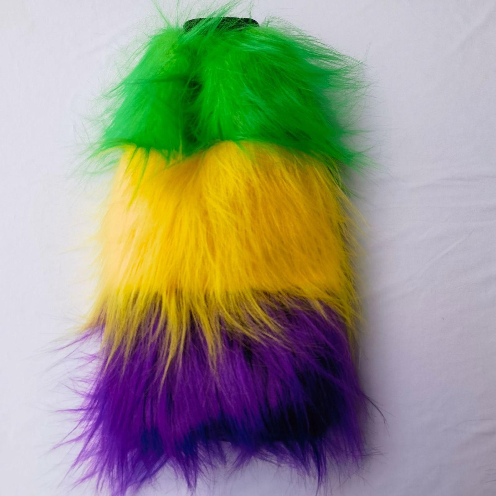 Fuzzy Boots Cover Boot Cuffs Winter Boot Sleeves 1 Pair Furry Leg Warmers Furry Leg Warmers for Clubs Holiday Adults Girl Lady