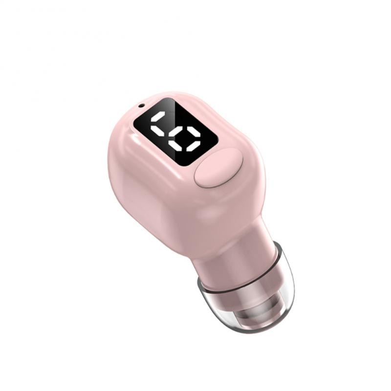 M5 Sports Headphones Invisible In-ear Bluetooth-compatible With Long Standby Time Digital Display True Stereo Wireless Earbuds