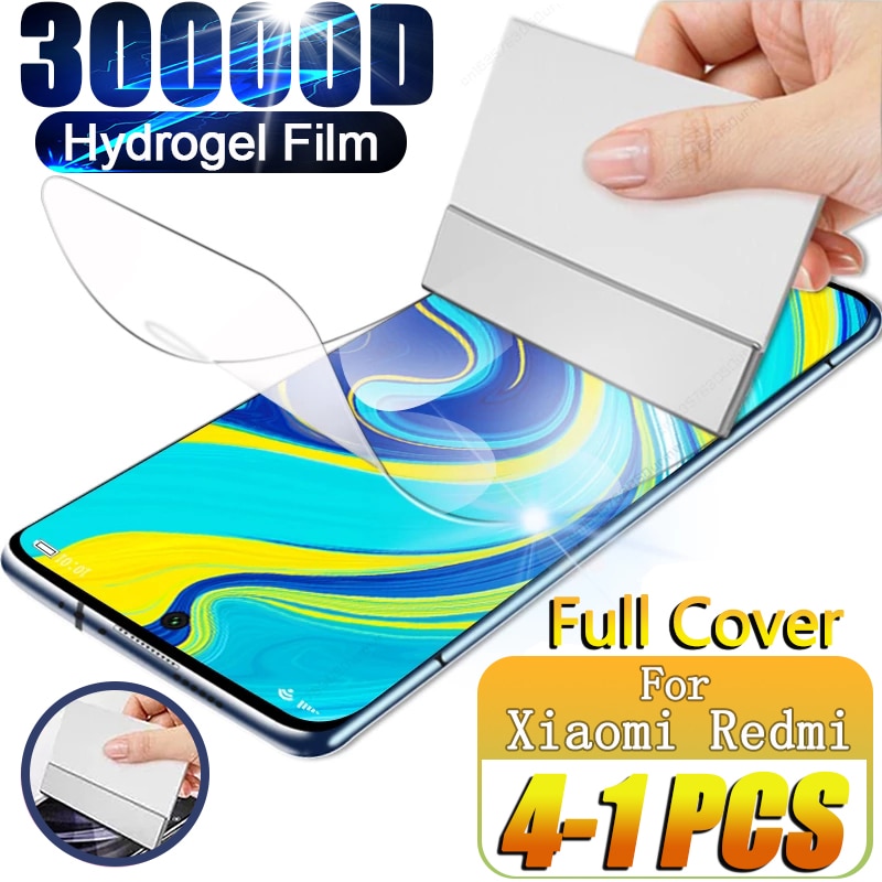 30000D Screen Protector For Xiaomi Redmi Note 11 10 9 11S Pro Protective Film For Redmi Note 9 10 S 8 7 8T 8 7 Pro A C Not Glass
