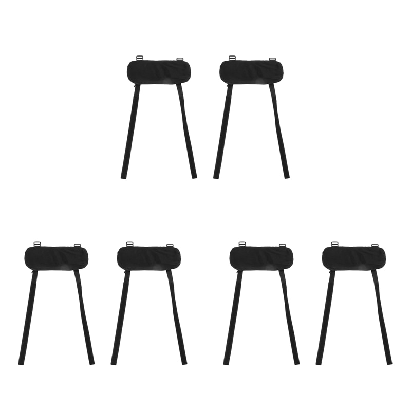 6Pcs Chair Armrest Pad Memory Foam Comfy Office Chair Arm Rest Cover For Elbows