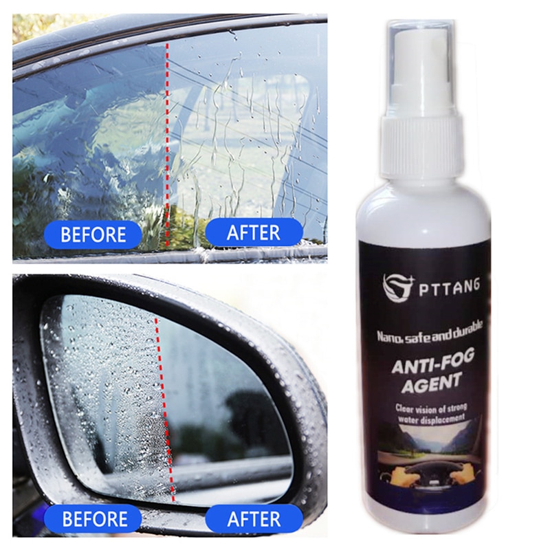 30ml Automotive Antifogging Agent Universal Portable Nti-fog Agent Durable Car Glass Nano Hydrophobic Coating Spray