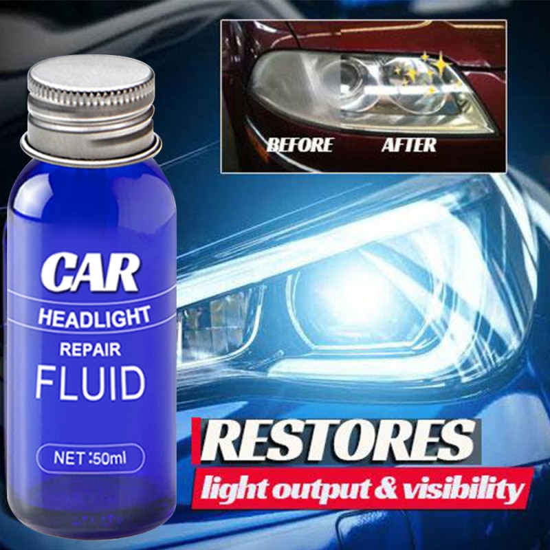 Car Headlight Repair Liquid Headlight Polishing Anti-scratch And Maintenance Liquid Kit Headlight Assembly Refurbished Accessory