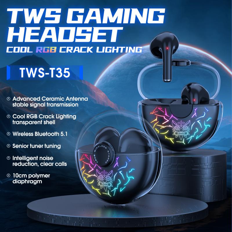Sport Hifi Music Tws Headphones Ultre-low Latency Wireless Earphones Noise Reduction Earphone For Samsung Xiaomi With Mic