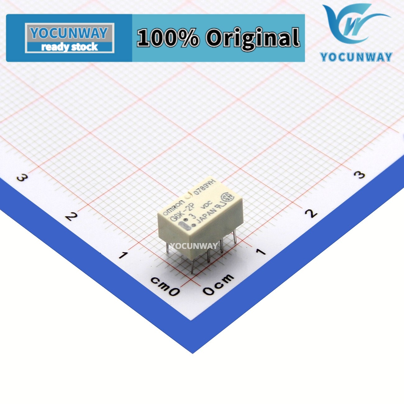 1Pcs G6K-2P 3VDC 5VDC 12VDC New Original Signal Relay SMD 8PIN For Relay Module DC3V 5V 12V