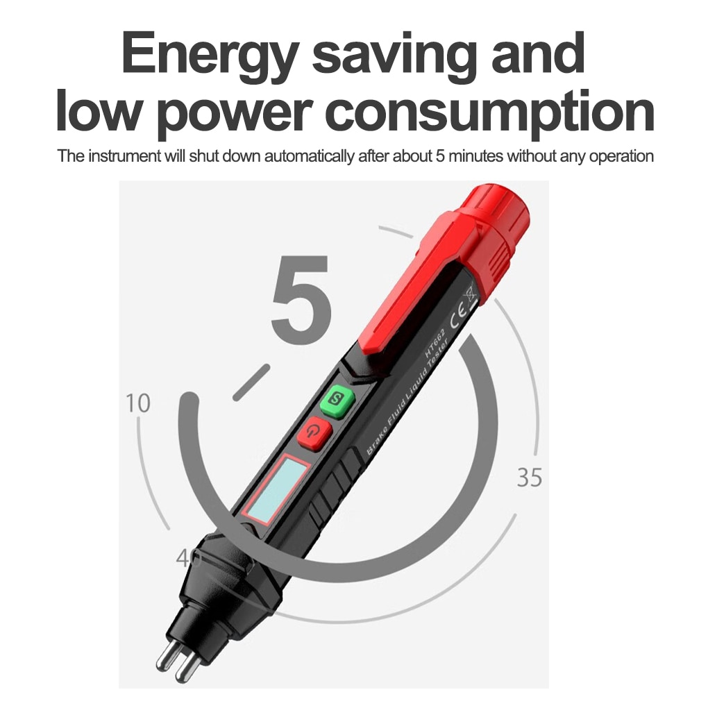 Brake Fluid Detection Pen Auto Oil Detector Repairing