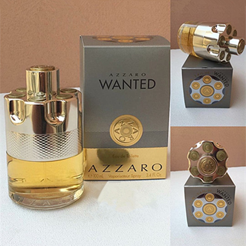 Ship 3-6 Days In The USA Men's Parfume Azzaro Wanted Long Lasting Fragrance Body Spray Parfumes for Men