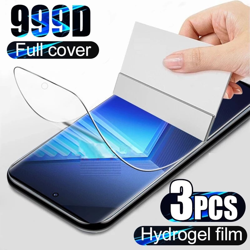 3PCS Hydrogel Film for Vivo Y91 Y75 Y71 Y67 Y66 Y73S Y83 Y76 Y32 Y3 X27 X21 X20 X50 X9 X7 X6 X23 X6 Plus films Protector