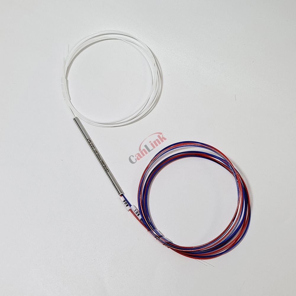 2pcs 1/99 2/98 5/95 10/90 15/85 20/80 Different Types 1x2 0.9mm Unbalanced Coupler Fiber Optic FBT Splitter, Without Connectors