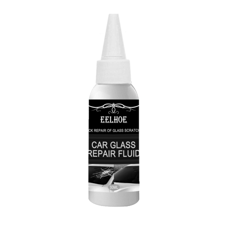 Auto Glass Windscreen Repair Set Auto Window Repair Durable Car Windshield Cracked Repair Tool Universal 30ml Repair Fluid