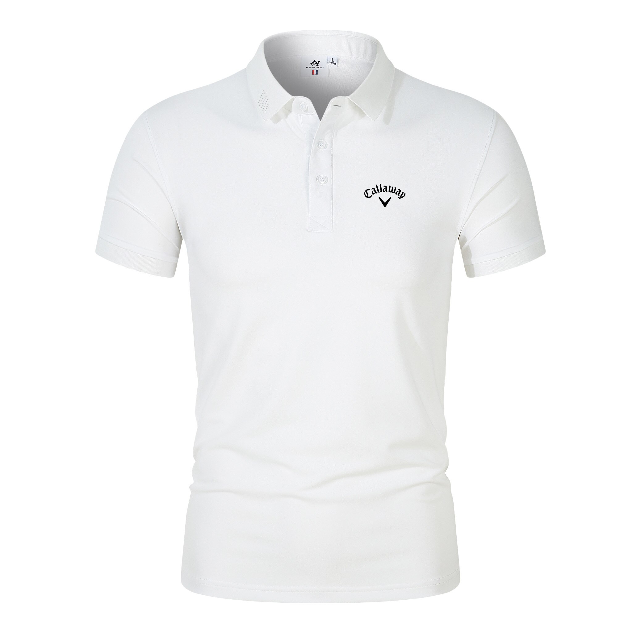 Summer Callaway printed Polo shirt men's short sleeve excellent cotton men's casual sports Polo shirt slim top men&apo