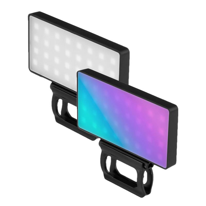 Portable LED Video Light Portable Light For Photography Portable Photography Lighting 1500mAh Rechargeable For Webcam Lighting